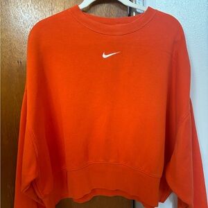 Orange Nike Crewneck